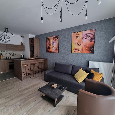 Q Apart Grand - Klimatyzowane 3 Pokojowe Apartamenty Przy Manufakturze Z Garazem Gratis, Fv Łódź Exteriör bild